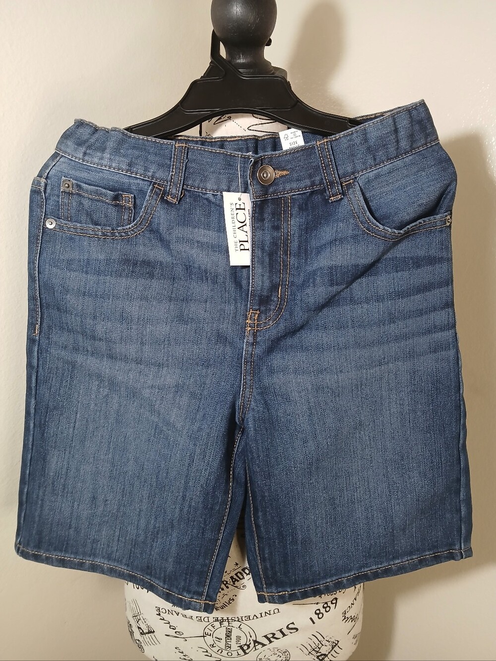 The Children's Place Blue Denim Bermuda Shorts